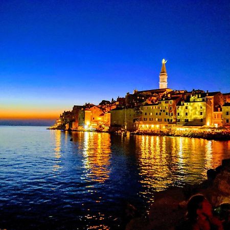 Private Courtyard Medieval Stone Home In Old Town Rovinj Extérieur photo